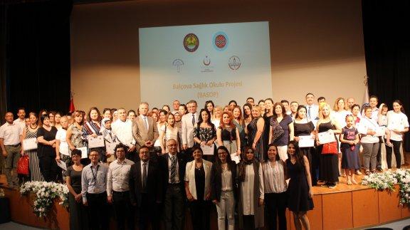Balçova Sağlık Okulu Projesi (BASOP) Final Programı ve Belge Töreni Yapıldı