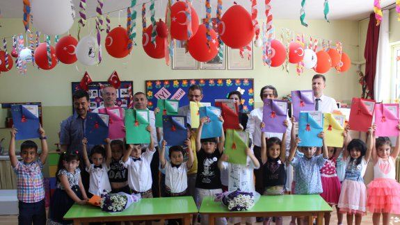 2017-2018 Eğitim Öğretim Yılı Yılsonu Karne Töreni Sacide Ayaz İlkokulu ve Sacide Ayaz Anadolu İmam Hatip Lisesinde  Düzenlendi