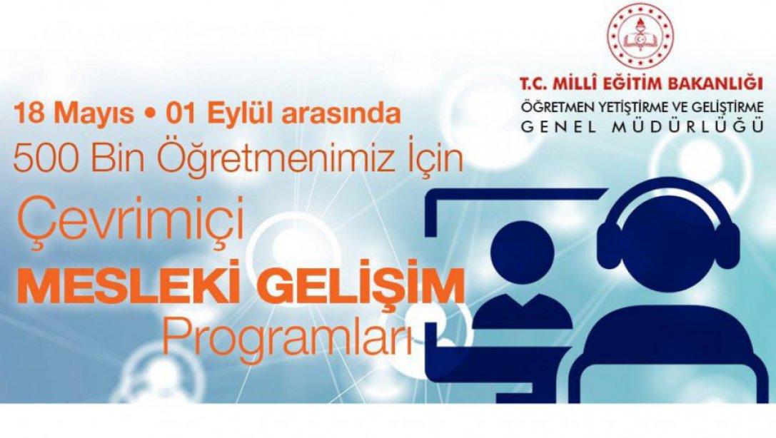 Türk Eğitim Tarihinin En Büyük Uzaktan Eğitim Mesleki Gelişim Programı Başlatıldı
