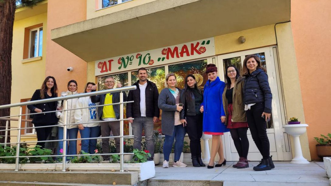 Balçova Mehlika Emir Altay Anaokulu Erasmus+ Okul Eğitimi Akreditasyonu kapsamında Bulgaristan'daydı
