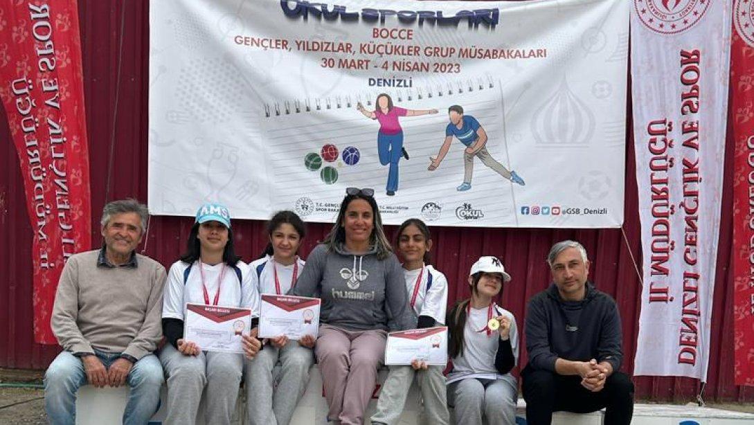 Asil Nadir Ortaokulu Yıldızlar Grubu Bocce Takımı Türkiye Şampiyonası Yolunda